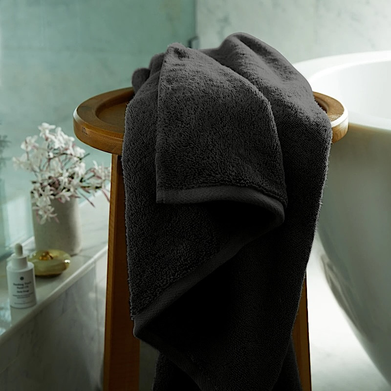 Luxury Ultra plush 800 GSM High Quality Australian Cotton Towel Charcoal Black